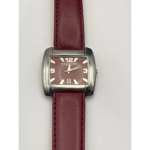 Kenneth Cole Reaction Mens V297-03 Watch 37mm New Battery WR Adjustable Band - Picture 7 of 13